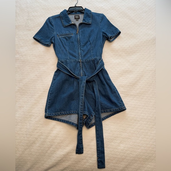BDG Denim Romper - Picture 7 of 8
